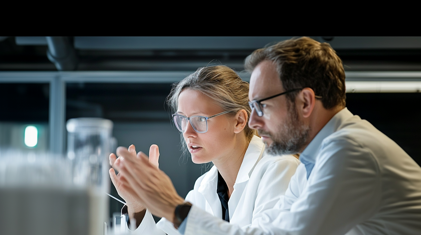 Swedish business professionals collaborating